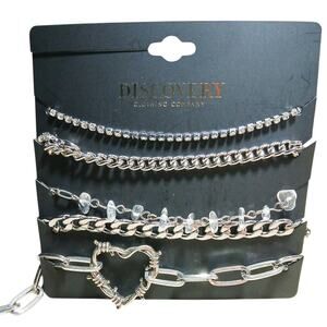 Discovery Clothing Co New set of 5 goth punk edgy bracelets